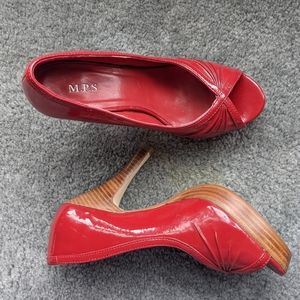 Beautiful Bright Red M.P.S Pumps!